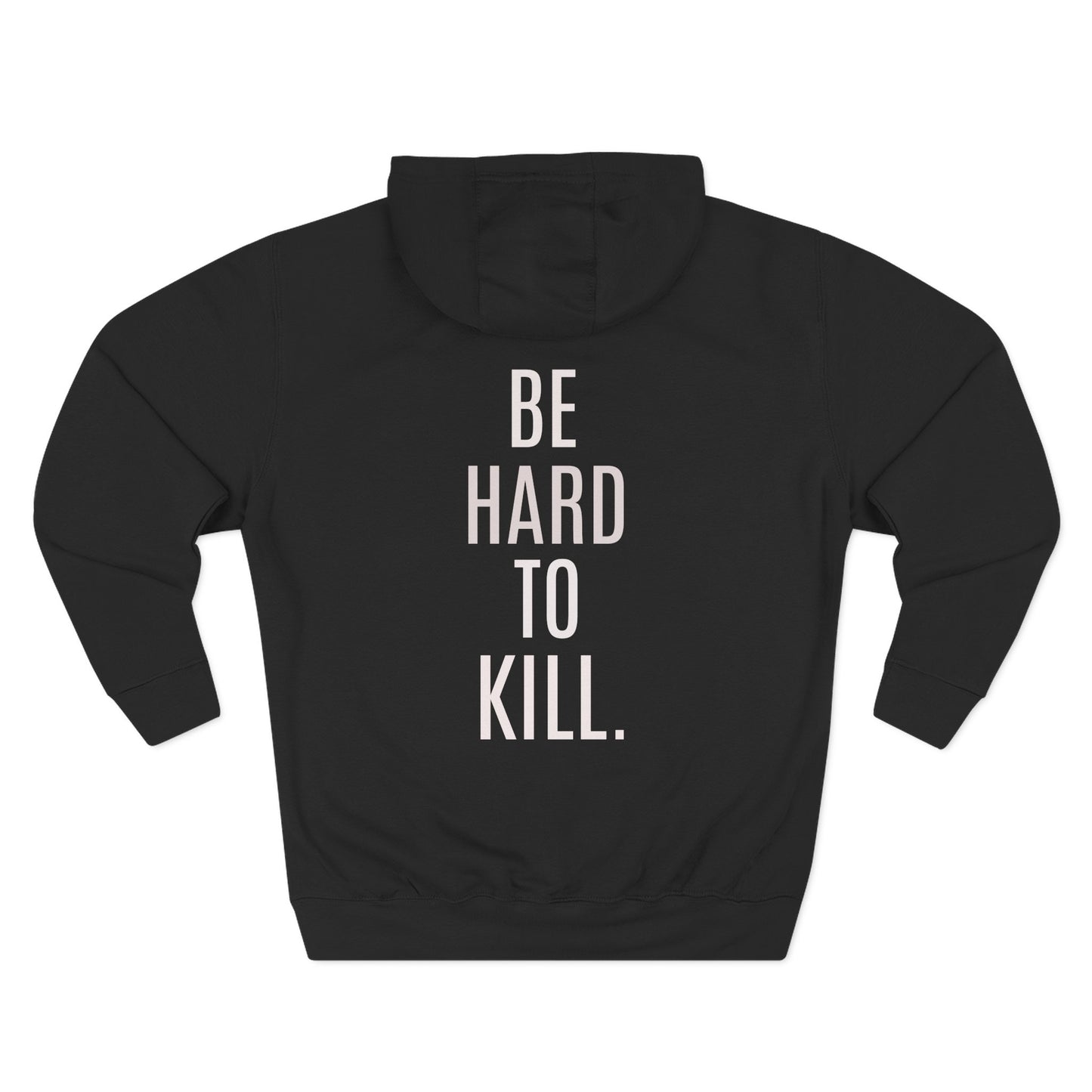 Three-Panel Fleece Hoodie