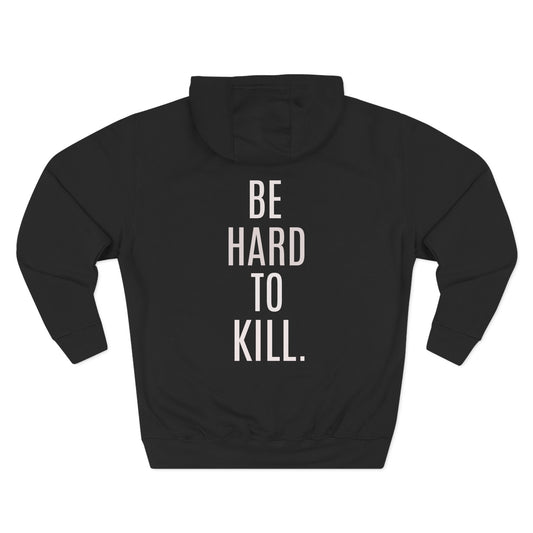 Three-Panel Fleece Hoodie